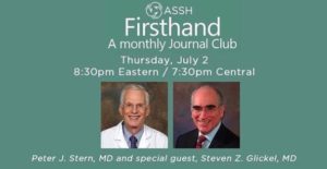 Firsthand -a monthly Journal Club